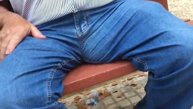 The bulge of an old man in the street 2