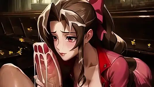 Aerith Sucks Big Black Dicks In Her Abandoned Church