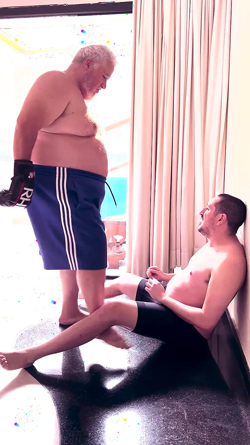 Daddy Boss Boxer Gutpunching Me