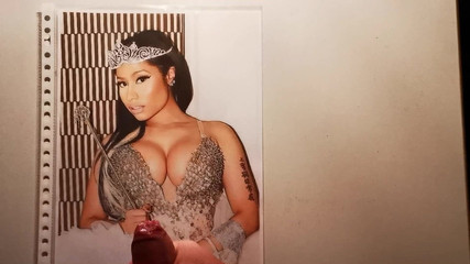 Nicki Minaj Cum Tribute 6