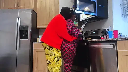 Horsing in der küche