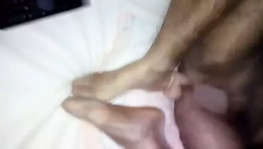 Naylon ayaklar yapay penis içinde olarak 4