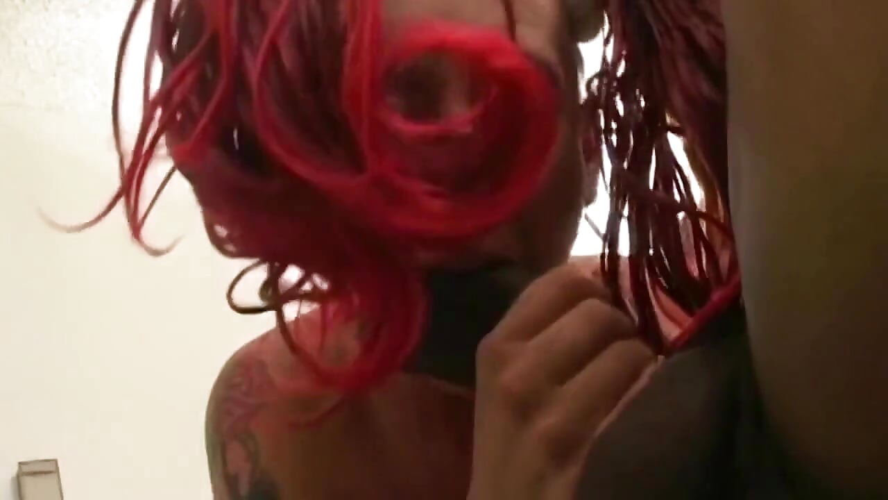 Extreme Tattooed Redhead Teen Rides BBC to Dripping Creampie