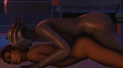 Mass Effect Futa on Female