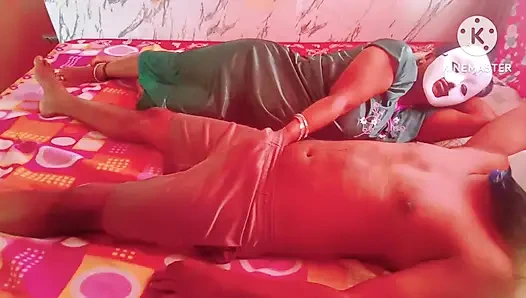 Chennai Tamil Couple Love Making Session with Tamil Audio and Real Loud Moaning