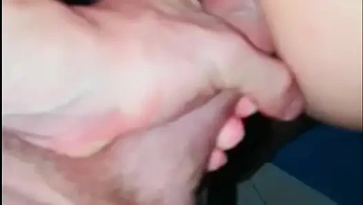 He pulled his 20cm dick out of my ass and came on my back.