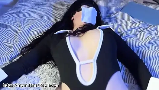 Furchterregender halloween-blowjob