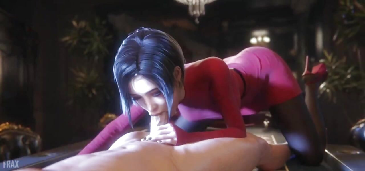 Ada Wong montando esa polla