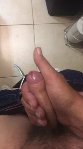 My slut ordered to slowly jack off