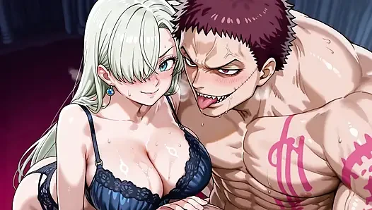 Katakuri (OP) x Elizabeth (SDS)