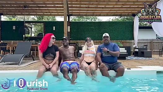 Mrflourish Podcast with Guest Roxi Keogh, Gigi Patsy and Datjguy in Florida