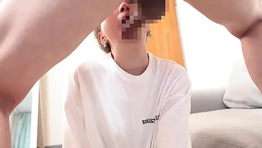 Bölüm 7 [sütyen yok vlog] Sadece ağzıyla onu boşaltmaya çalıştım. Cilt 1