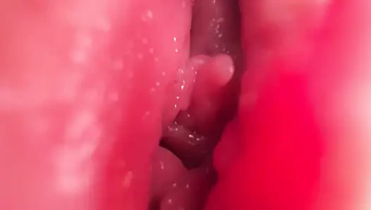 Extremely close up pussy worship