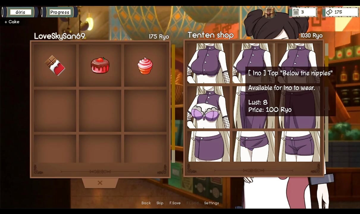 Naruto - Kunoichi Trainer v0.13 3. rész Munkanap Konoha által Loveskysan69