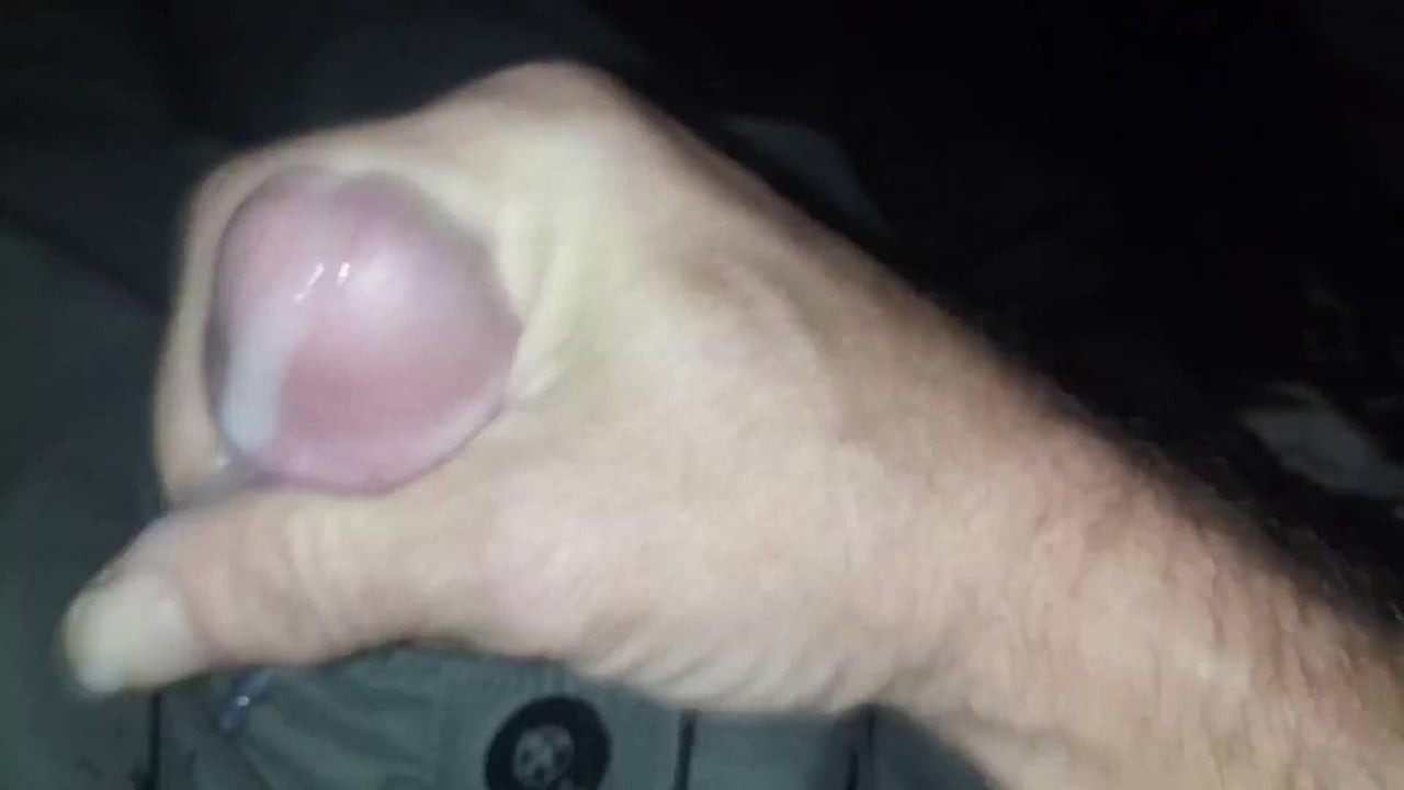 Stroking my cock
