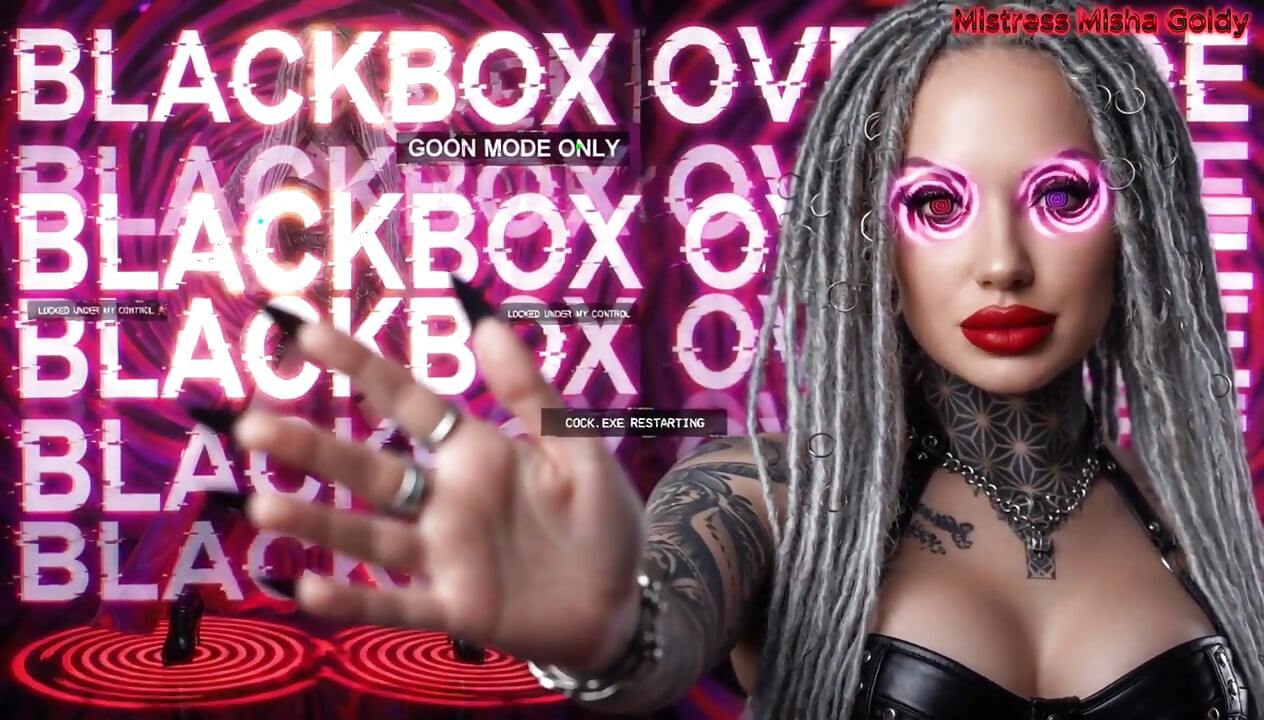 Blackbox Cock: Aus der Ferne gehackt und mir gehörend.