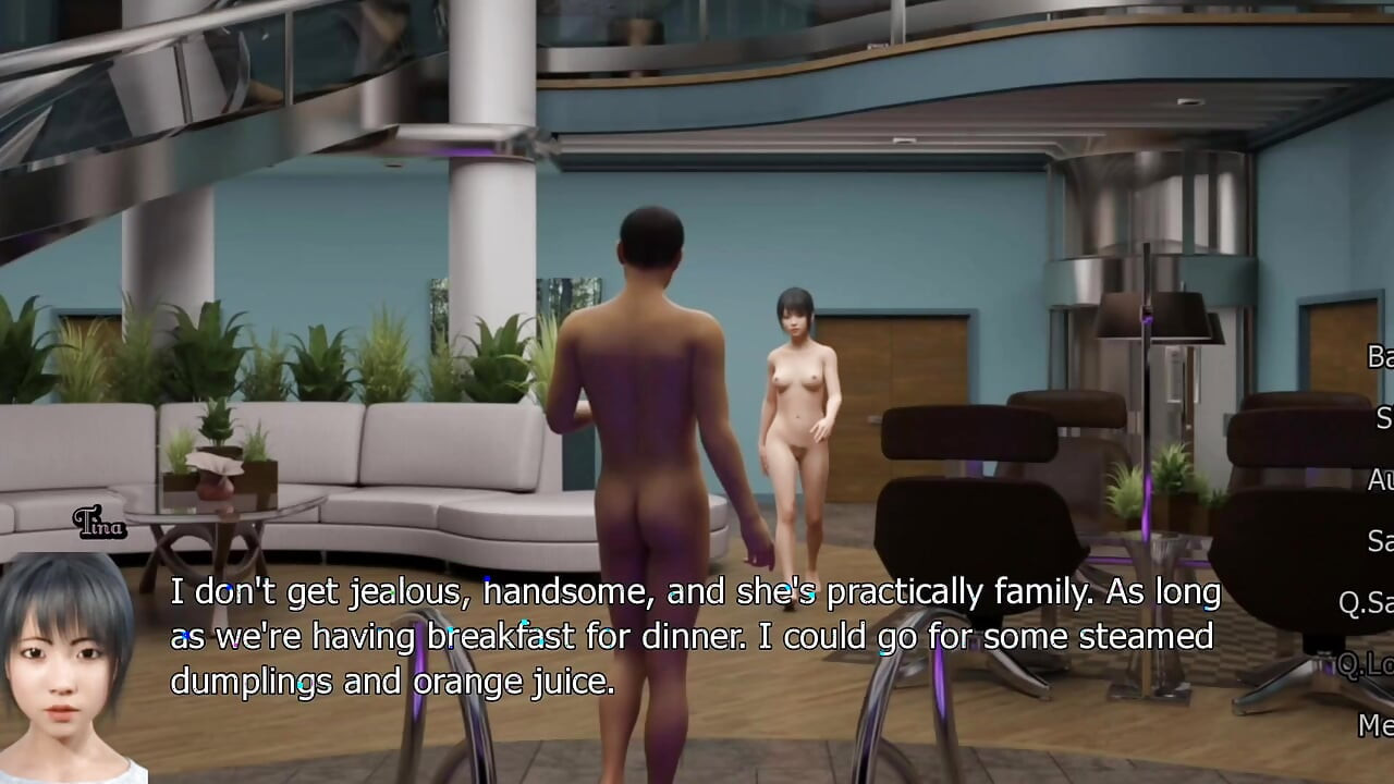 AD #24 she got pregnant and joined our nude harem