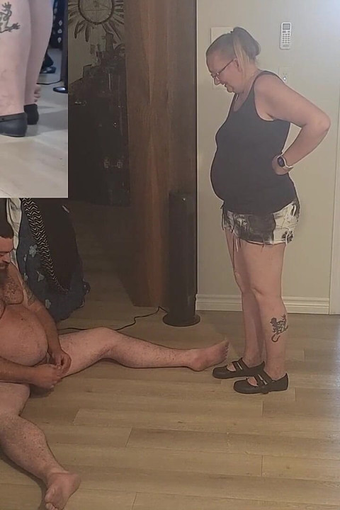 Full Weight on His Two Balls