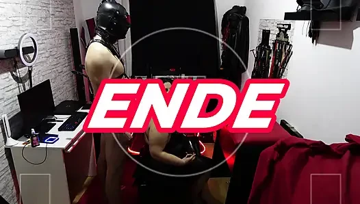 Хороший урок для моей рабыни с электрическим током, соски Tor Ture, часть 2-2