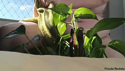 Stepmom Records Video For Stepson's Friend Teaching Gardening - Part 02