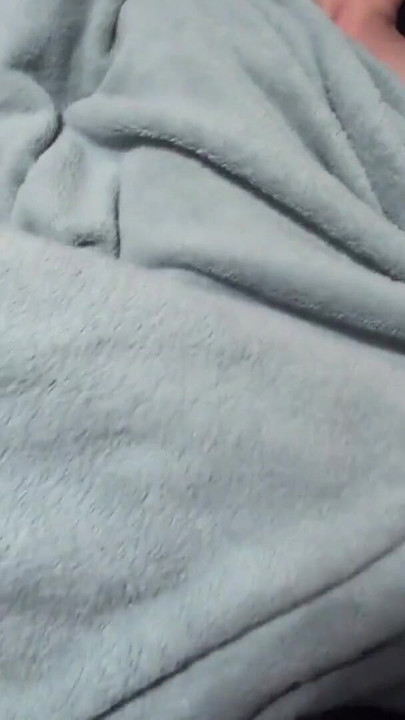 missionary pov with redhead wife under fleece blankets | Clip 3