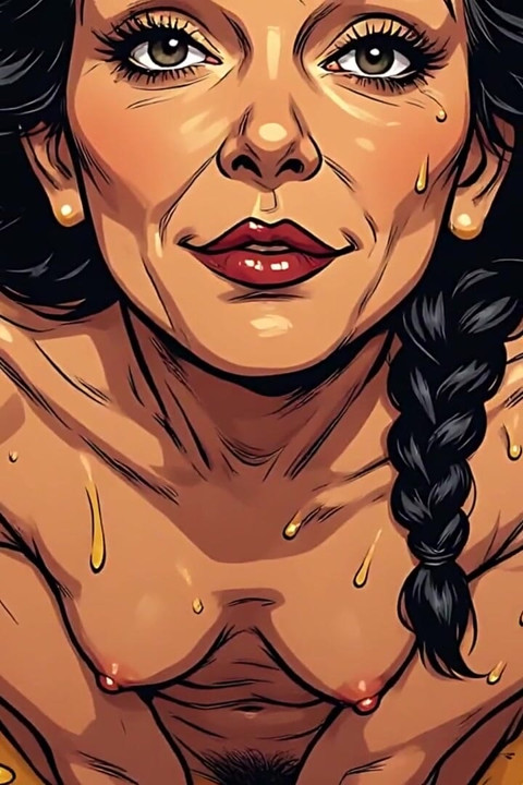 Sticky Honey Babes Retro Comic Art