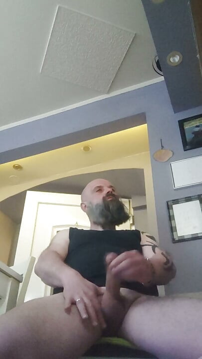 Masturbating My Big Cock