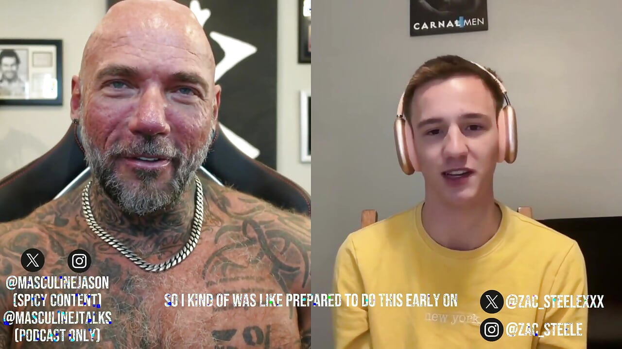 Porn Star Confessions - Zac Steele Episode 190
