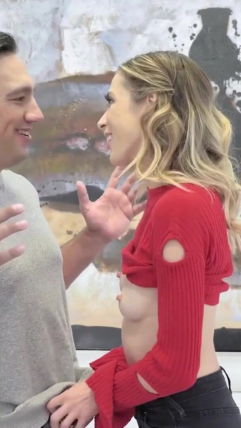 Jaw-dropping moment from "Loving Step Daughter Jazmin Luv Always Shares Her Big Dick Boyfriends With Her Thirsty Step Mother"