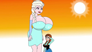 Escenarios de Elsa y Anna