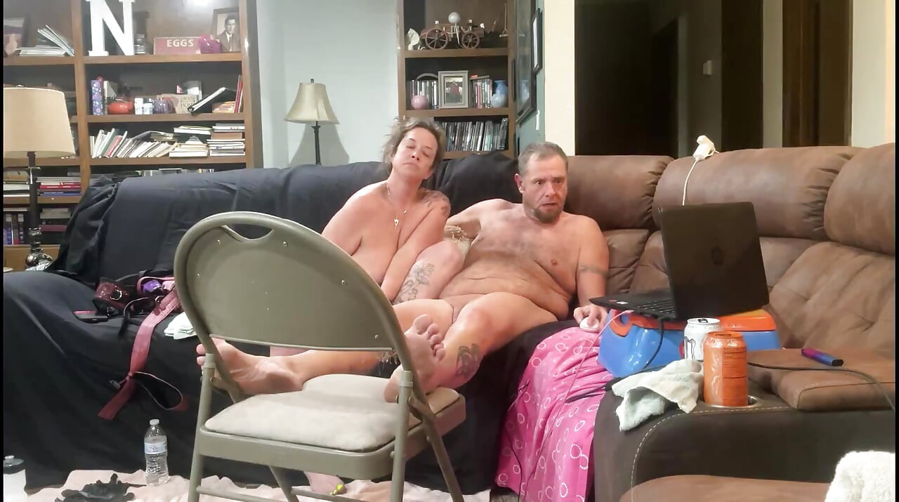 Always with a Mouth Full. Starts with Pegging but Then He Gets a Blow Job.