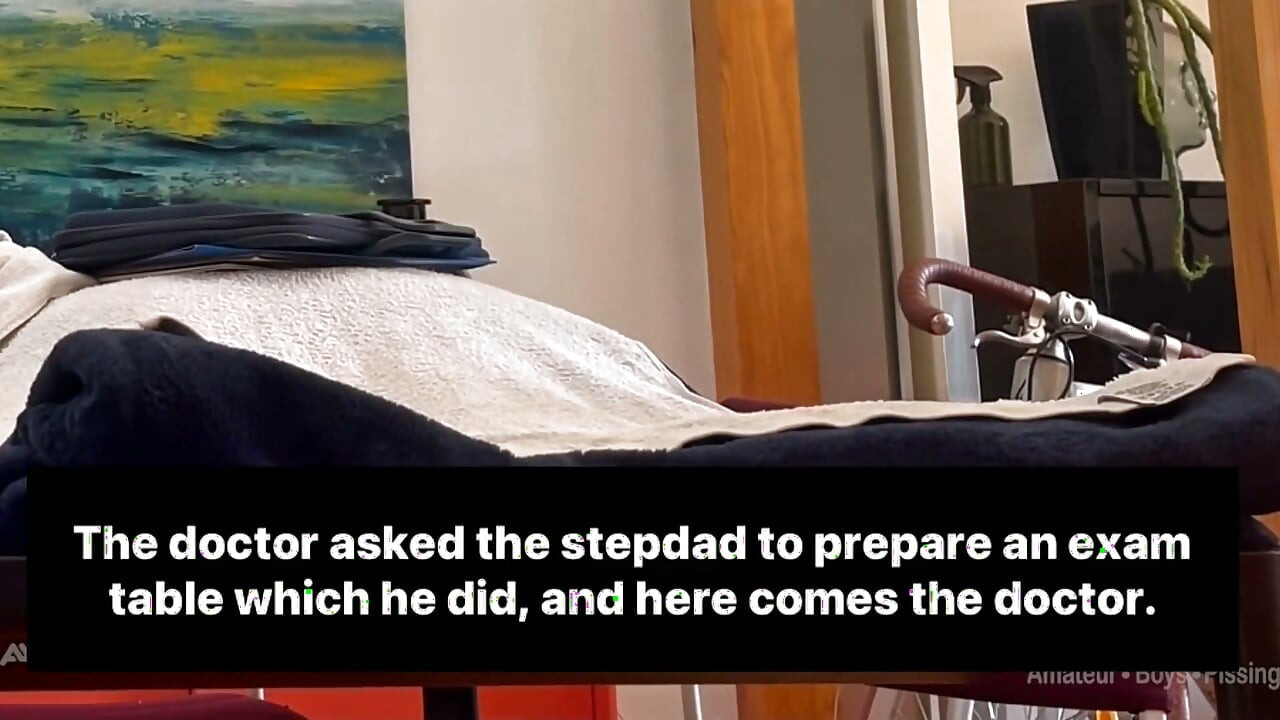 Stepson's Medical Exam in Front of Stepdaddy - Part 1 the Exam