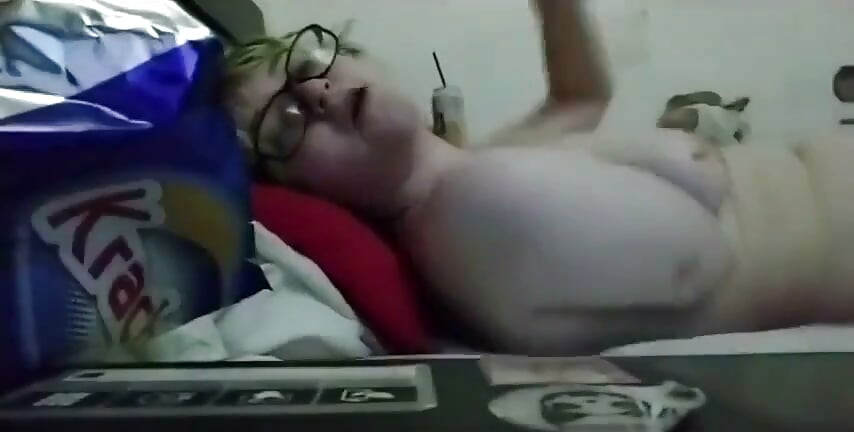 Double Amputee Eats and Masturbates with French Fries