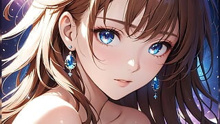 Tiha radost: prelepa mlada žena u magičnom svetlu