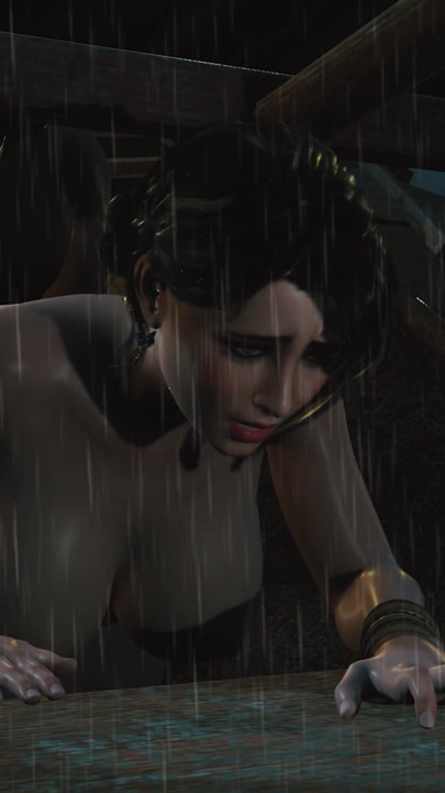 Sexy desi widow Meena fucked by her neighbor in the rain | Clip 3