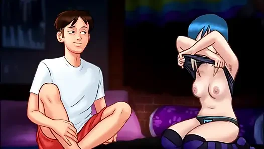 Summertime Saga - Eve might be pregnant after Johannes fucked her