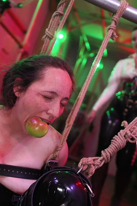 Slave Mila Pushed Beyond Limits Whipped and Edged by Vivienne L'amour