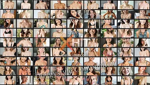 Kompilasi seks gaya doggy: pasangan hot lagi beraksi!