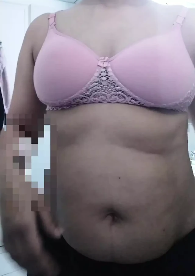 Indian Mom Shower Striptease