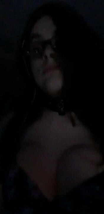 Chilling in a bra