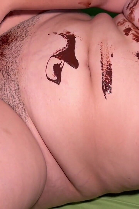I Cover My Dildo in Chocolate, Rub It All Over My Tits & Pussy Then Fuck Myself Until I Cum