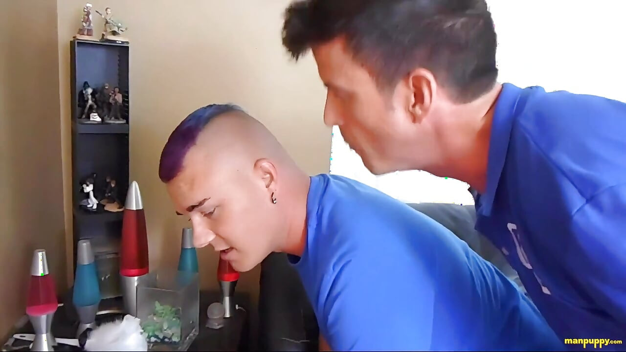 Spanking Lazy Rommate's Ass Red