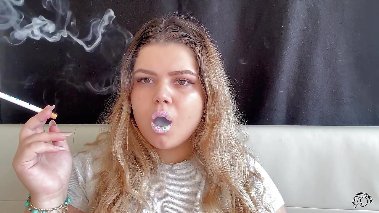 Pink Glitter Goddess Smoking Show
