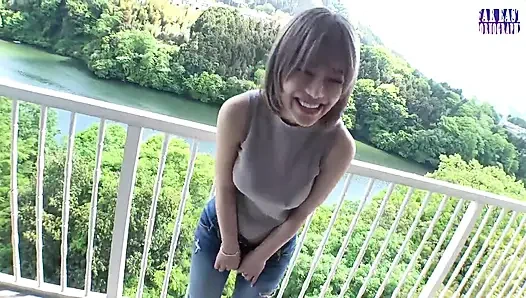 Потоковое путешествие, как стройная красотка Мастера острые ощущения стоя, выпуск на улице, часть.2