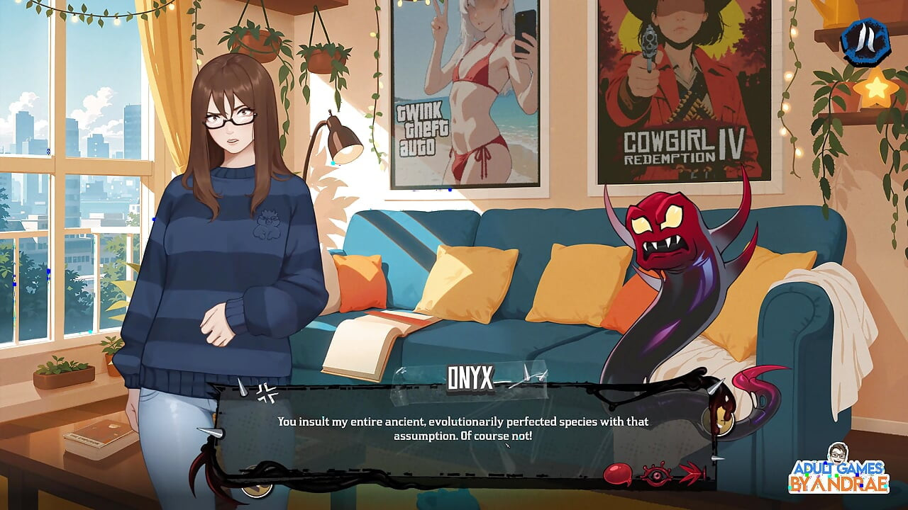 Futa Fucks Femboys Gameplay Part 1 - Leia Meets the Alien Symbiote Onyx