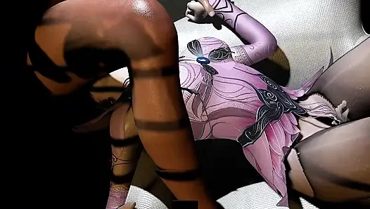 Cahaya rayuan 3d: ratu pantat muncul- hentai animasi 3d