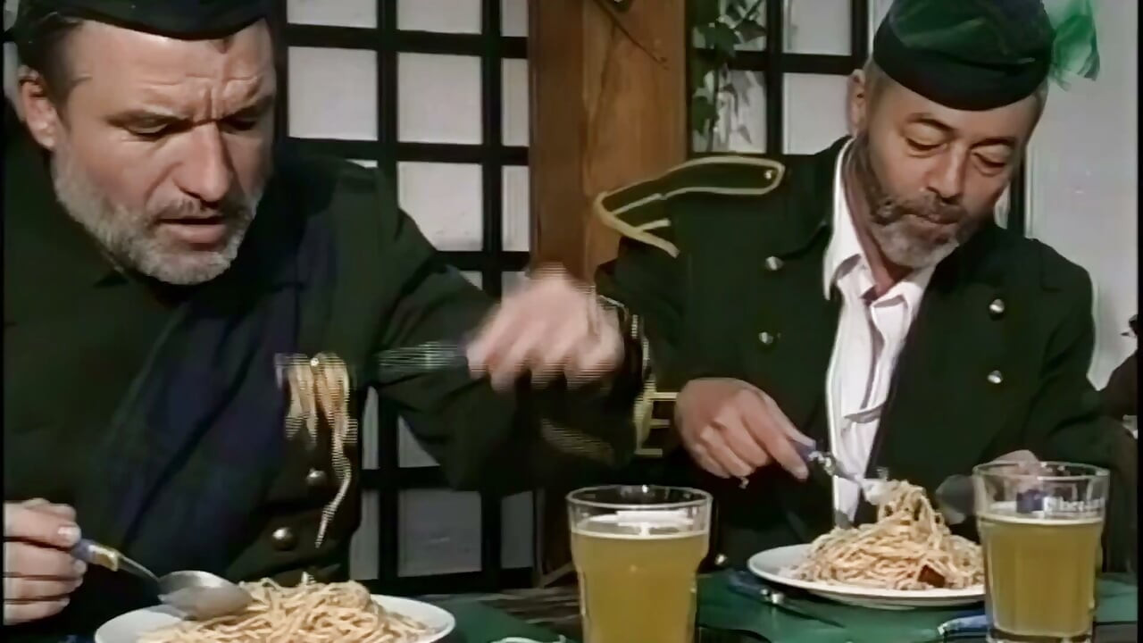 Special Menu at the Table Spaghetti with Fucking
