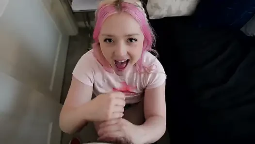 Innocent Little Stepsister Eva Nyx Just Wants Dick to Be a Slut