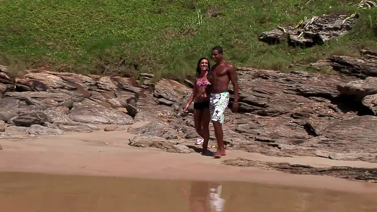 Fuck my latin pussy on beach