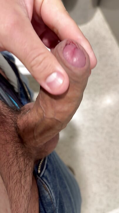 Cumshot after stress
